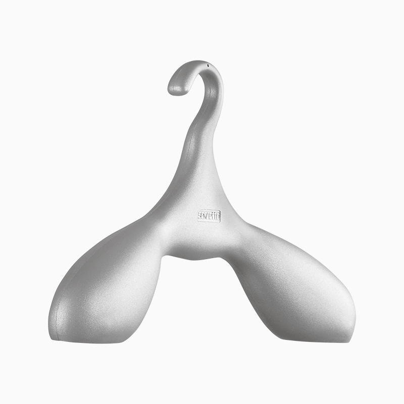 Dino Clothes hanger - aluminum gray 2